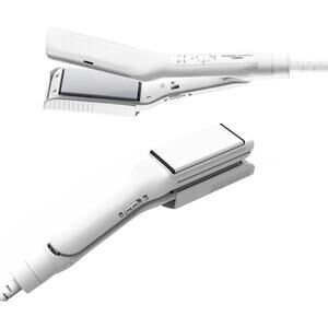 Conair Travel Iron 2-in-1 – Dual-Use Flat Iron for Clothes & Hair | Compact